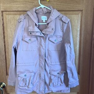 Market & spruce hooded barn jacket/ coat